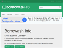 Tablet Screenshot of borrowash.info